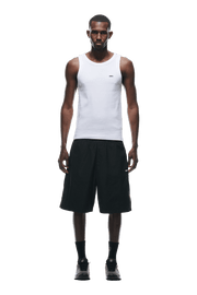 BAGGY NYLON SHORTS BLACK