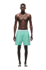 BOXER SWIM SHORTS LIGHT MOSS