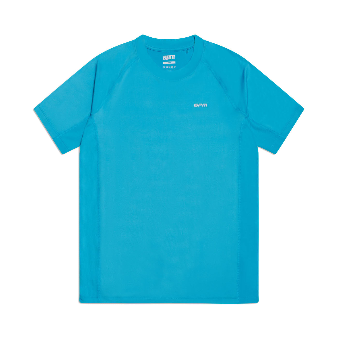 6PM SPORTS T-SHIRT AQUA BLUE