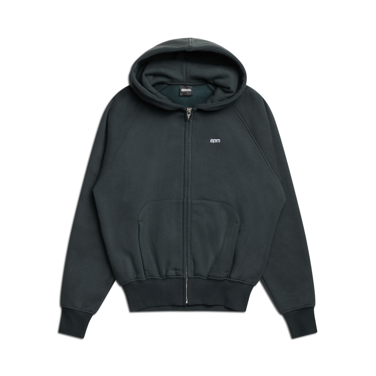 ZIP HOODIE DARK EMERALD