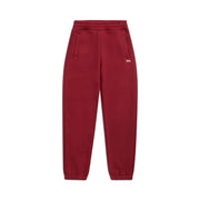 CUFF JOGGER WINE RED