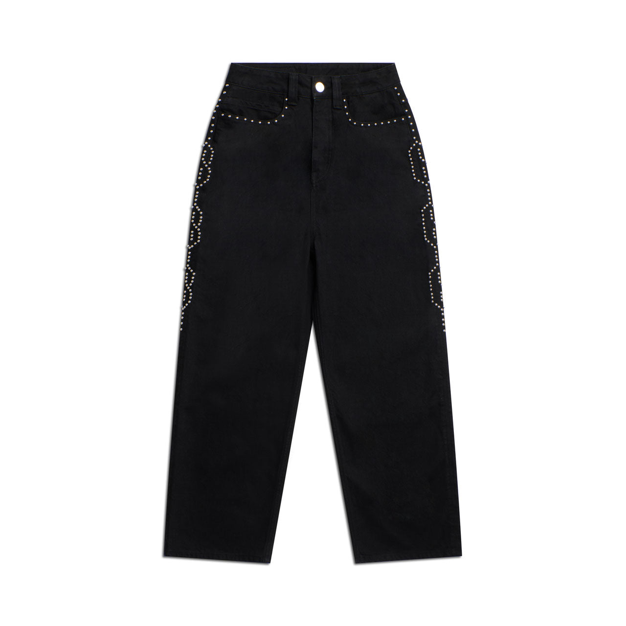 STUDS DENIM BLACK