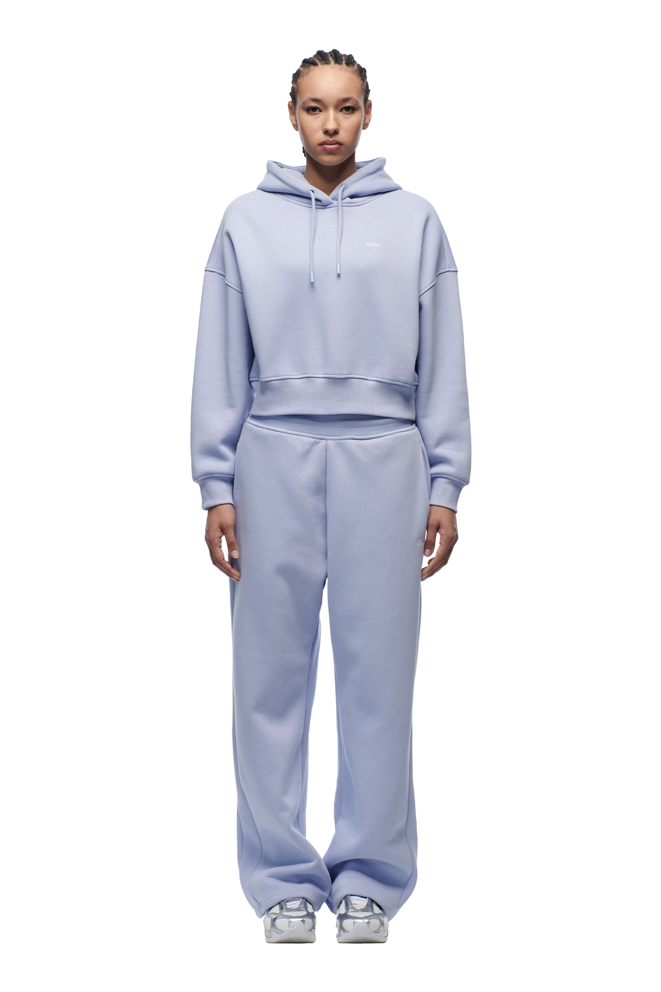 WMNS CROPPED HOODIE SOFT VIOLET