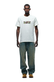 GRAFITTY CAMO T-SHIRT MARSHMALLOW