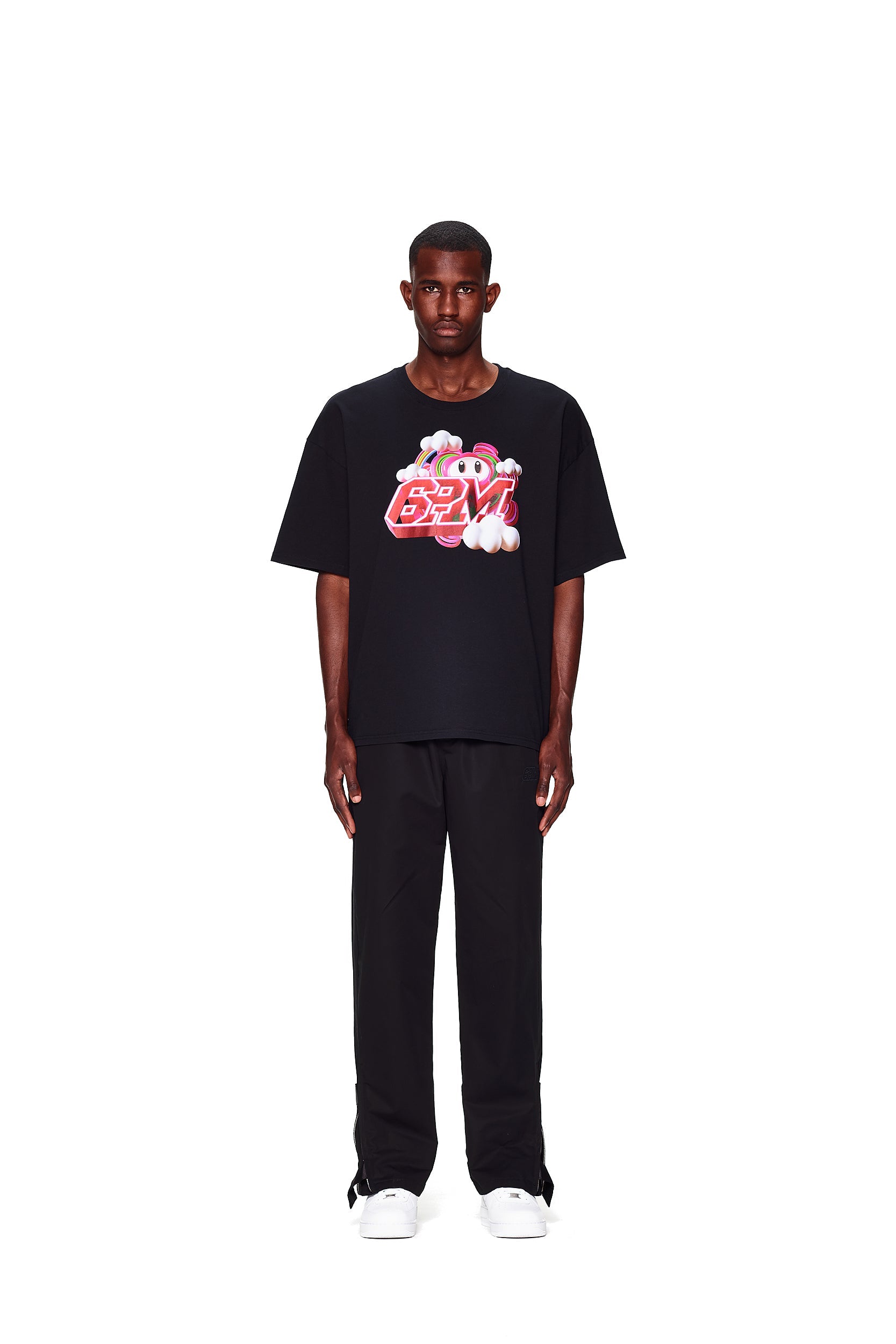 RAINBOW T-SHIRT BLACK