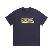 CLEAN EDGE WAVE T-SHIRT MIDNIGHT BLUE