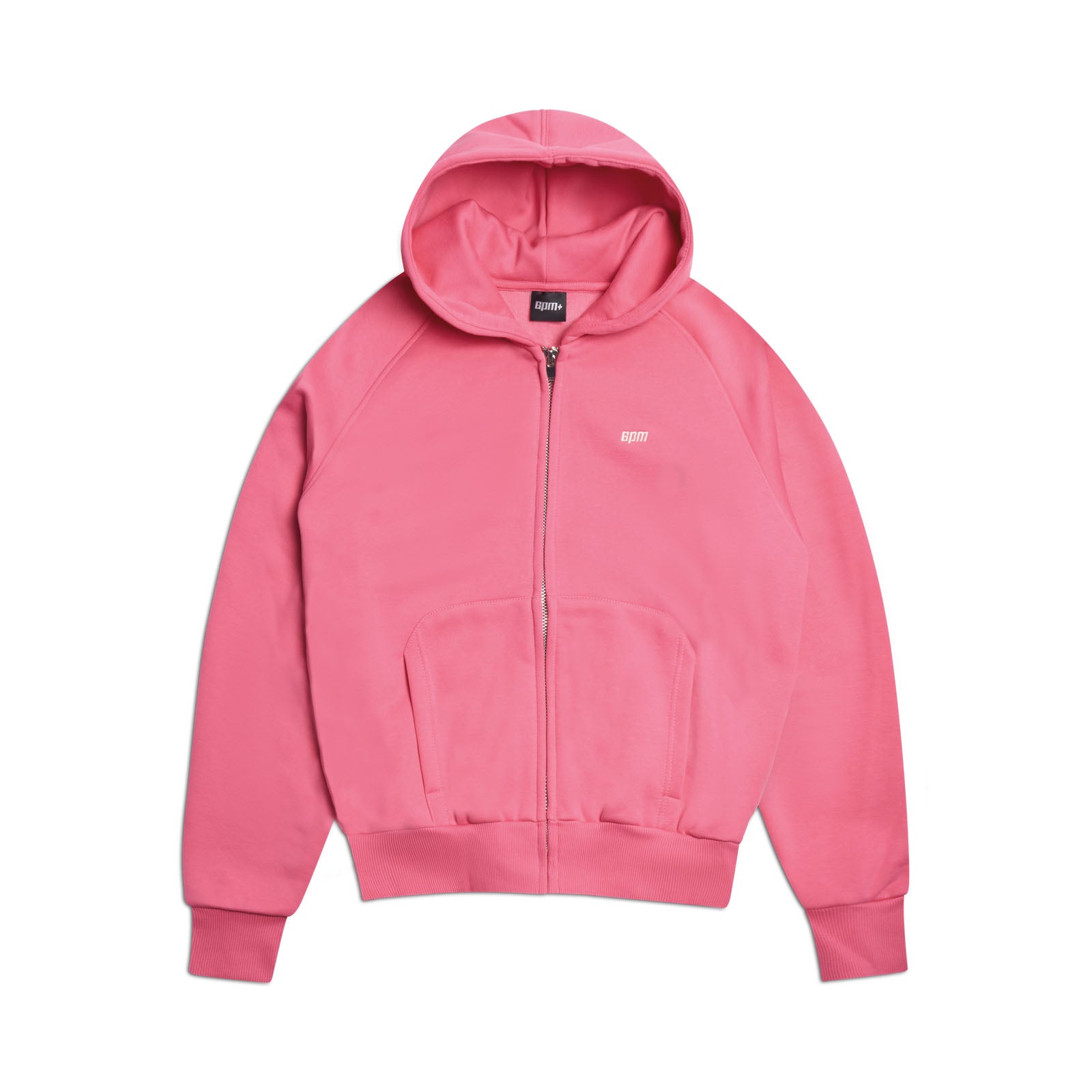 ZIP HOODIE HOT PINK