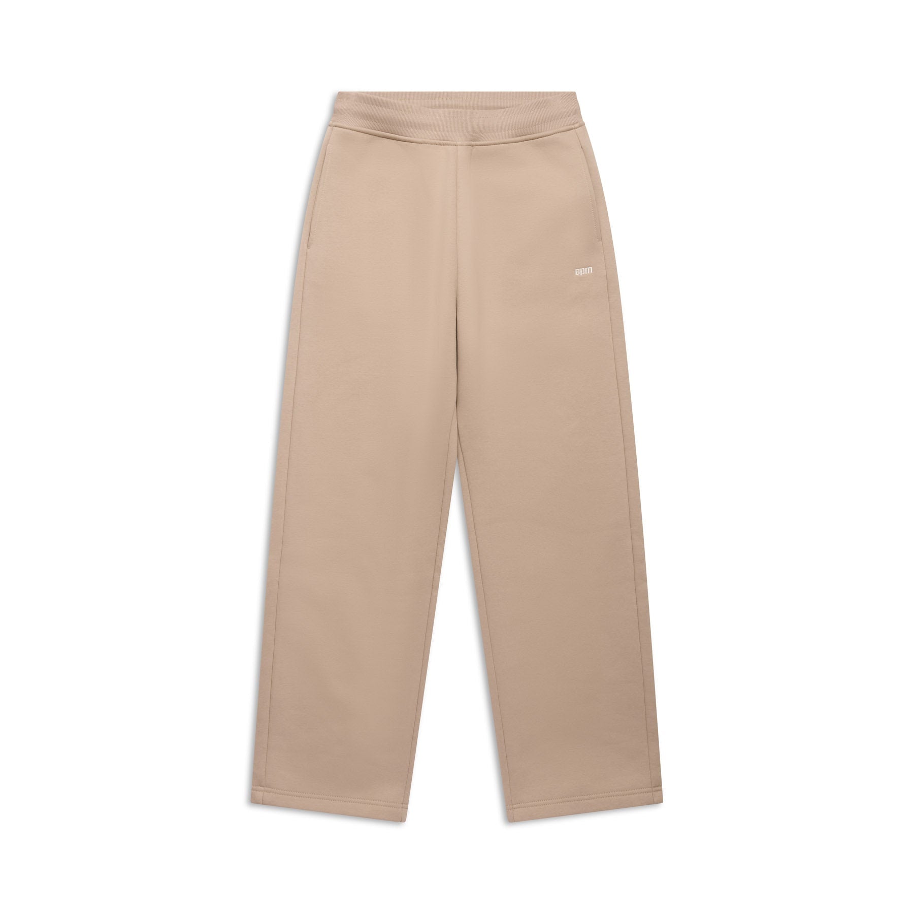 OPEN LEG JOGGER MOCCA CREAM