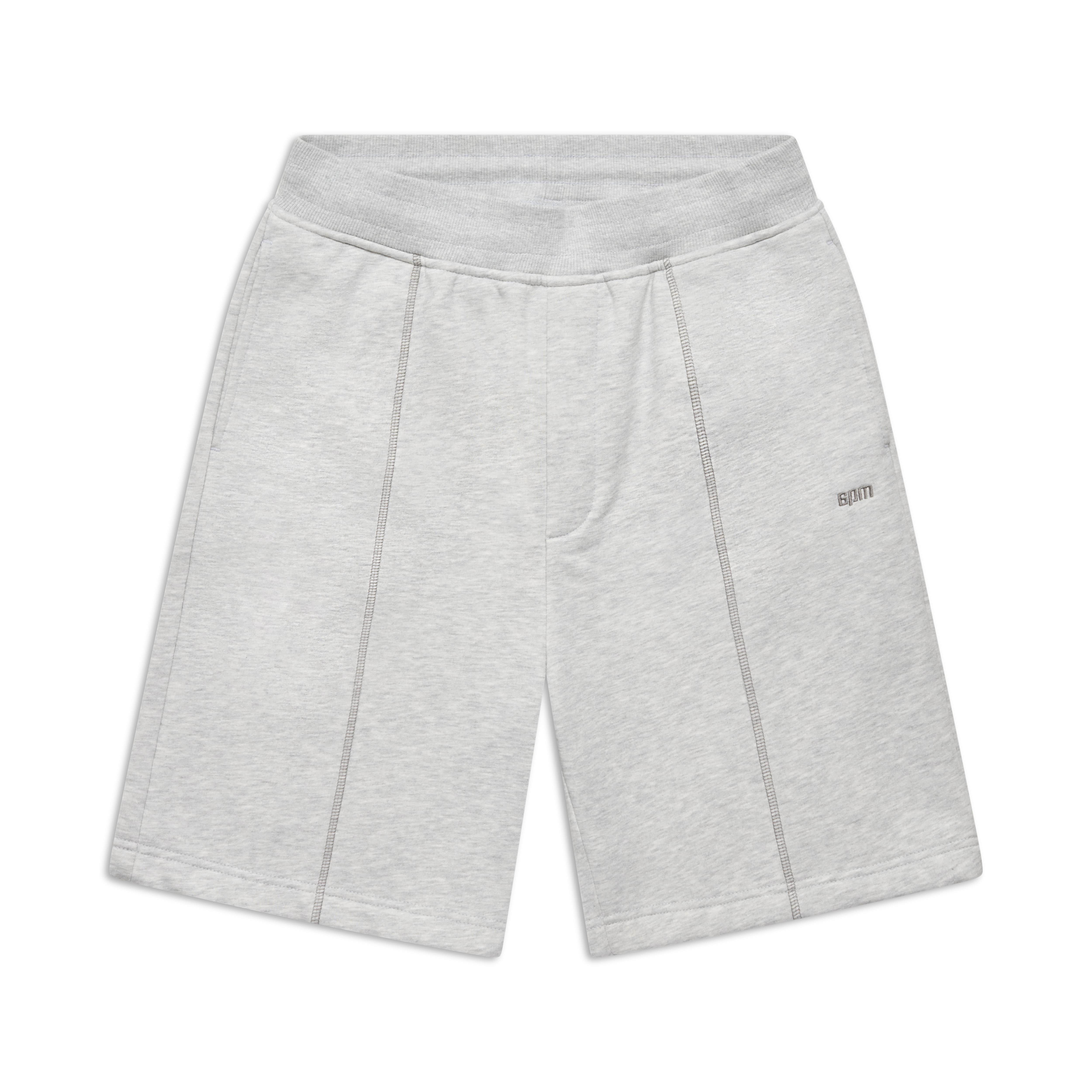 COVERLOCK SHORTS LIGHT GREY MELANGE
