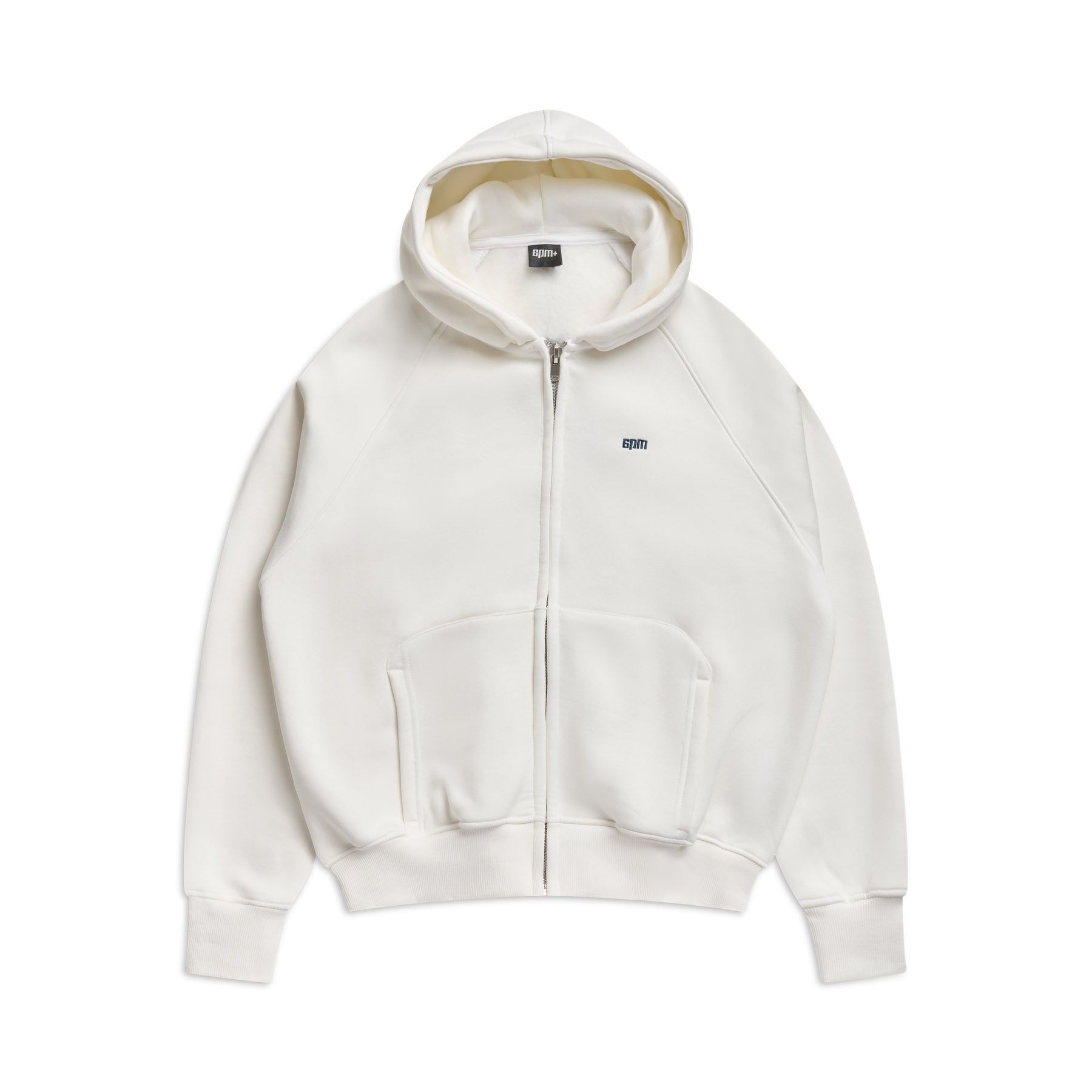ZIP HOODIE COCONUT WHITE