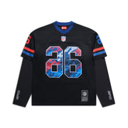 NFL LAYERED MESH LONGSLEEVE BLACK