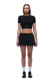 WMNS CROPPED T-SHIRT BLACK