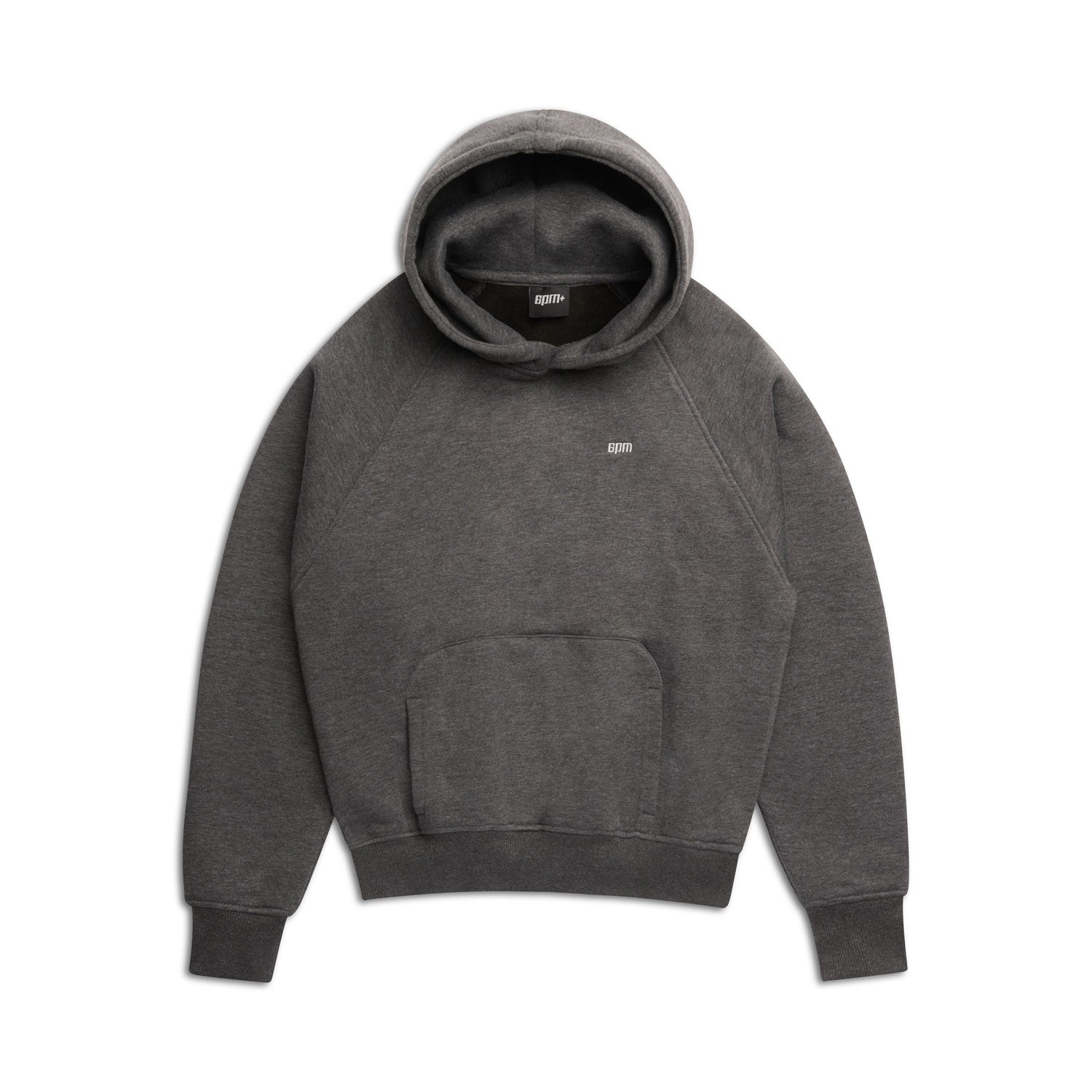 HOODIE DARK GREY MELANGE