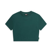WMNS CROPPED T-SHIRT EVERGREEN