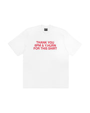 THANK YOU T-SHIRT WHITE