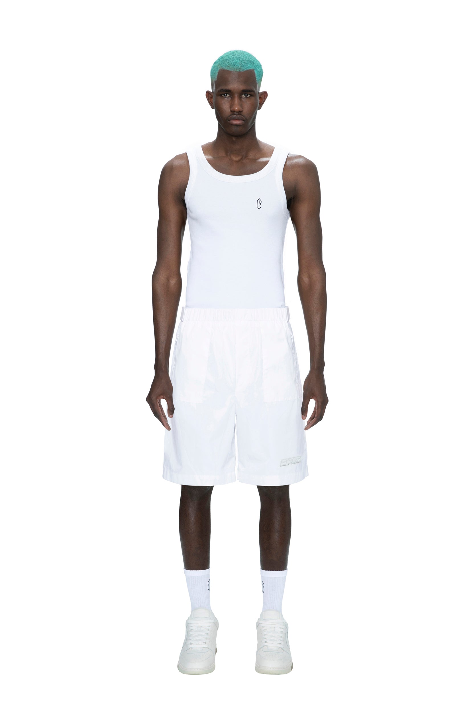 TECH SHORTS WHITE
